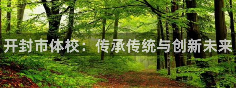 开封市体校：传承传统与创新未来